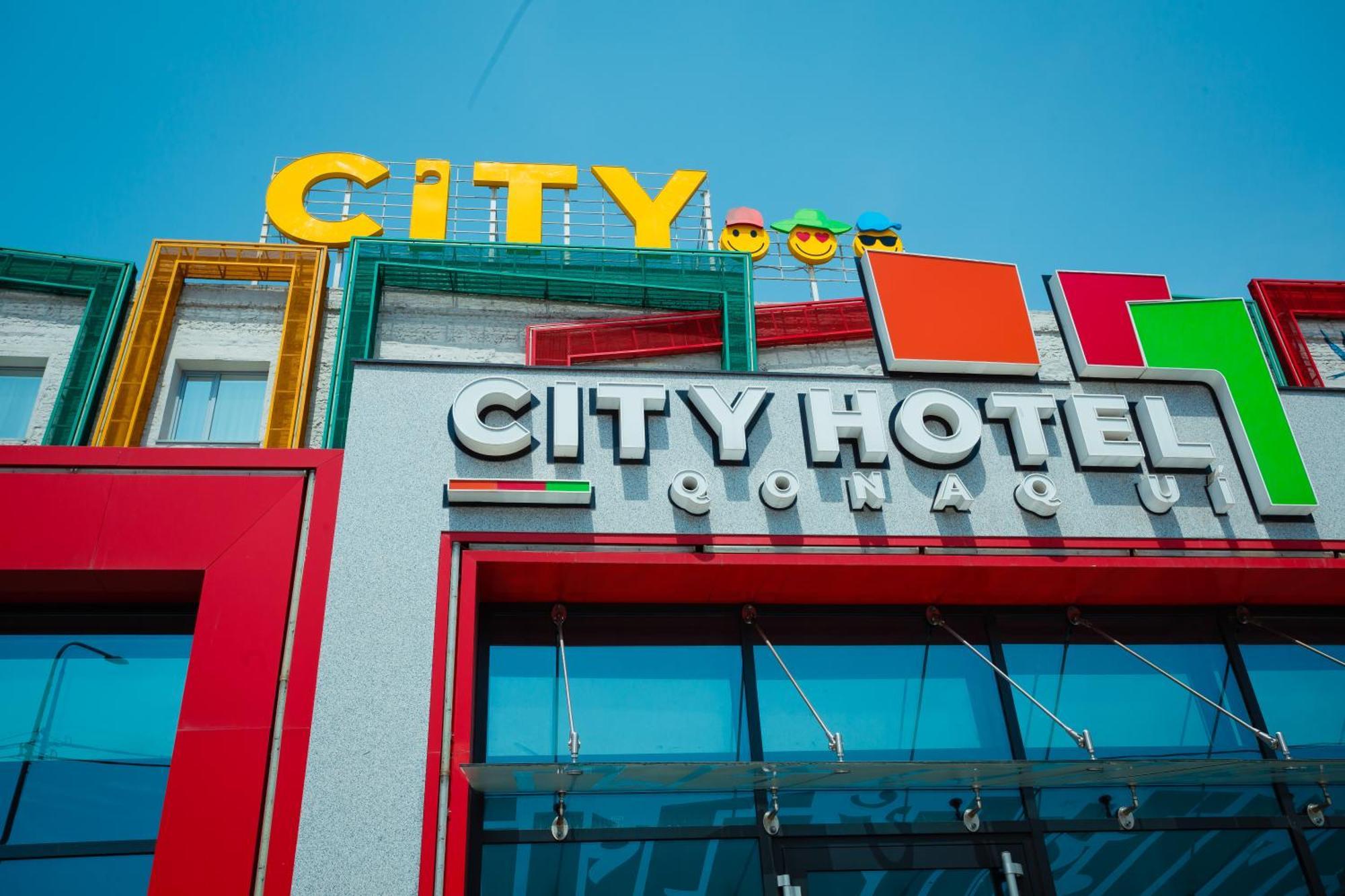 City Hotel Shymkent Exterior foto